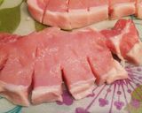 豚ロース厚切りの絶品コク旨ソーストンテキ作り方1写真