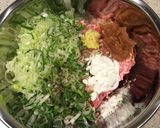 ねぎ味噌和風ハンバーグ作り方2写真