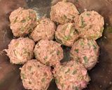 ねぎ味噌和風ハンバーグ作り方4写真
