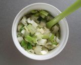 簡単節約☆厚揚げのネギ塩だれ炒め。作り方1写真