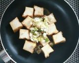 簡単節約☆厚揚げのネギ塩だれ炒め。作り方4写真