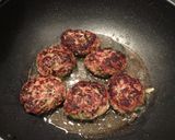 ねぎ味噌和風ハンバーグ作り方6写真