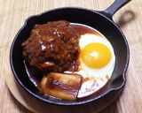 ニトスキで熱々ジューシーハンバーグ作り方13写真