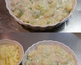 鮭の切り身と長ネギの和風マカロニグラタン作り方7写真