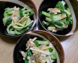 旨い(*^^*)わけぎとアサリのぬた♪作り方3写真