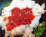 冷や飯活用★子供大好き【チキンライス】♪作り方4写真