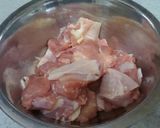 我が家の鶏の唐揚げ(ピリ辛たれ)作り方1写真