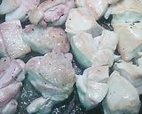 鶏の甘酢炒め作り方1写真