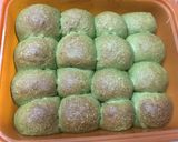 【自家製酵母】ちぎりパン・青汁作り方5写真