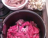 牛肉とコンニャク煮作り方3写真