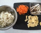 簡単✩フライパンで切り干し大根の煮物作り方1写真