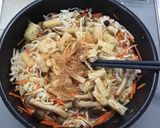 簡単✩フライパンで切り干し大根の煮物作り方4写真