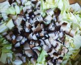 打ち豆と緑の野菜の岩塩スープ作り方3写真