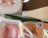 薄いきゅうりで、洋食屋さんのサンドイッチ作り方1写真