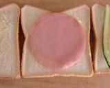 薄いきゅうりで、洋食屋さんのサンドイッチ作り方3写真