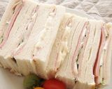 薄いきゅうりで、洋食屋さんのサンドイッチ作り方6写真