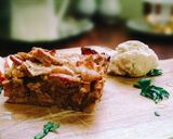 りんごを食べるApple cake作り方8写真