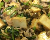 厚揚げと豚肉の甘味噌炒め作り方4写真