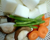 厚揚げと大根の煮物作り方1写真