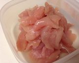 しっとりササミのピリ辛マヨネーズ炒め作り方1写真