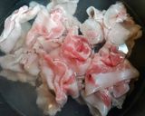 簡単！今夜の夕食春キャベツ豚しゃぶサラダ作り方5写真