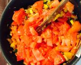 キーマカレー風？野菜だけの豆カレー作り方4写真