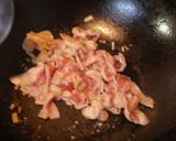 豚バラ肉と茄子の味噌豆板醤炒め作り方6写真