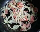 ベーコンとブロッコリーのトマトパスタ作り方1写真