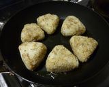 ☆ごま油で香ばしい焼きおにぎり☆作り方5写真