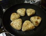 ☆ごま油で香ばしい焼きおにぎり☆作り方6写真