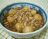 里芋のそぼろあんかけ作り方6写真