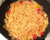 【お弁当用】フライパンひとつでナポリタン作り方5写真