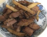 チャーシューきのこ炒め作り方4写真