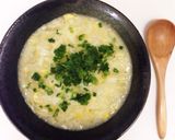 簡単♪玉ねぎと卵の中華風雑炊作り方4写真