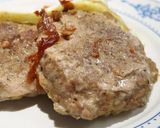 しっかり焼いても柔かい！ラム肉ハンバーグ作り方4写真