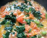 ツナとトマトとほうれん草のパスタ作り方4写真