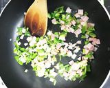 簡単バター醤油ピラフ作り方1写真