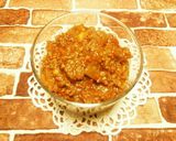 トマトソースで作る牛すじ肉の赤ワイン煮作り方9写真