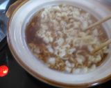 野菜たっぷり巣ごもり卵の鍋焼きラーメン作り方3写真