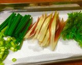【薬味山盛り】豆腐とアボカドのサラダ作り方3写真