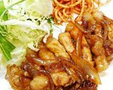 簡単で美味しい!厚切りポークの生姜焼き♪作り方3写真