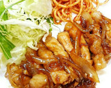 簡単で美味しい!厚切りポークの生姜焼き♪作り方3写真