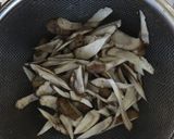 牛蒡豚挽肉の時雨煮風作り方1写真