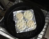 蓮根チーズ☆お弁当おかず作り方3写真