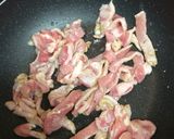 豚肉とパプリカでみそ風味の青椒肉絲作り方2写真