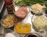 鳥ひき肉のおから入り肉団子の黒酢あんかけ作り方1写真