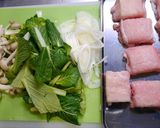 ヘルシー！はんぺんのマキマキすき焼き作り方1写真