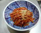 子供も食べる！ニンジンのきんぴら作り方5写真