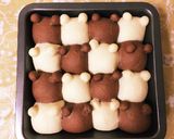 HBなしでも簡単③リラックマのちぎりパン作り方13写真