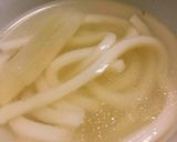 鶏出汁にほっこり♪鶏スープのおうどん作り方7写真